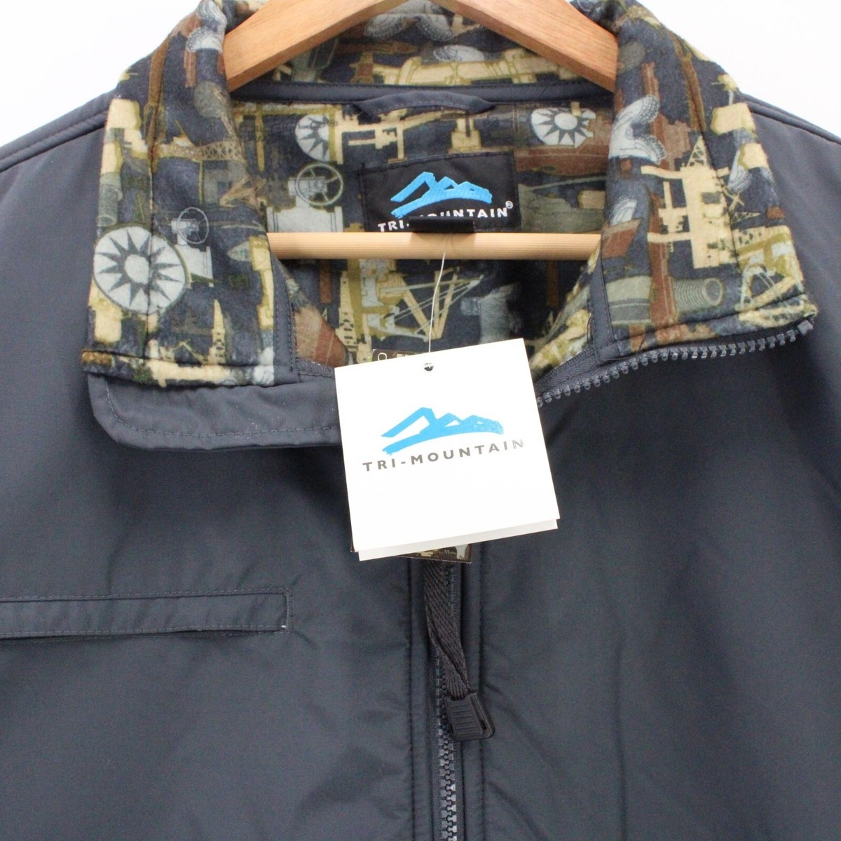 TRI-Mountain Jacket Oil Field Camo Mens Multicolor Hunting TRI-Mountain Jacket Oil Field Camo Mens Multicolor Hunting