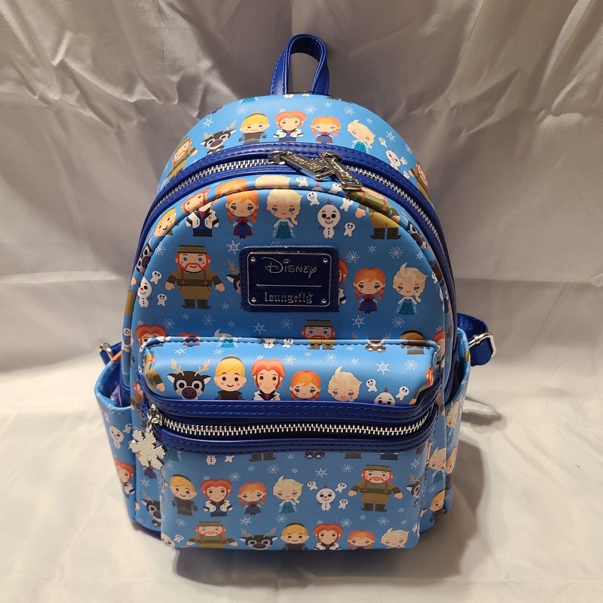 Loungefly Disney Frozen Chibi Mini Backpack Loungefly Disney Frozen Ana and Elsa Mini Backpack  main image 4