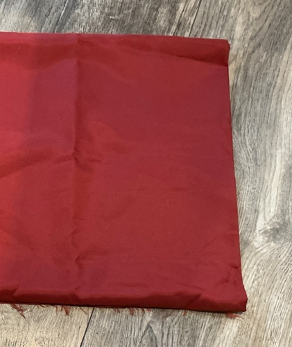 Remnant/Offcut of Rust Polyester Skirt/Dress Lining FOR MIKE