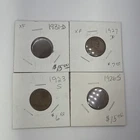 Lot of 4 Lincoln Wheat Cent Penny 1927-D 1923-S 1926-S 1931-D #11