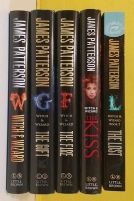 James Patterson著の本のセット Complete Set Series - Lot of 5 Witch & Wizard (4HC & 1 PB) by