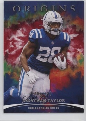 2021 Panini Origins Red 102/299 Jonathan Taylor #43 8mm