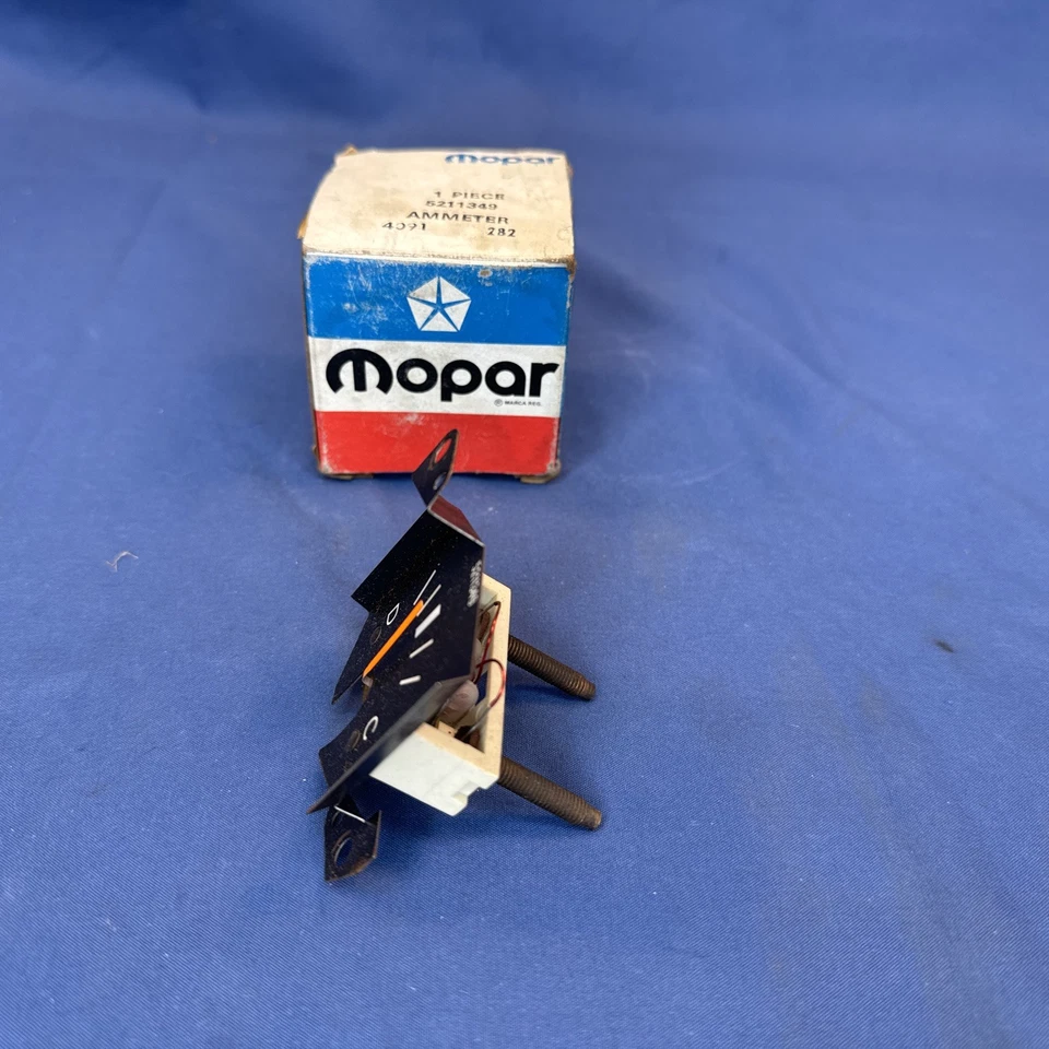 Nuevo de Lote Antiguo Mopar 1979 Dodge Omni Plymouth Horizon amperímetro calibre sin rallye 5211349 Foto 3 de 4