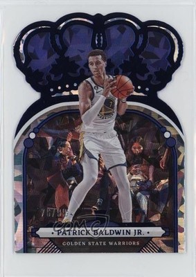 2022-23 Panini Crown Royale Blue Crystal 76/99 Patrick Baldwin Jr Rookie RC 0ui5