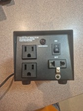 Seven Star TC-500 Watt Voltage Converter Transformer 3-Outlets 110v 220v 500w