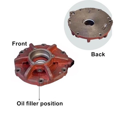 1 pc. For pump DVT3.140/KVT3.140 back cover/by pump head *lh