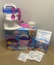 Vintage BASKIN ROBBINS Ice Cream Maker 2001 WHAM-O. Excellent Used Condition