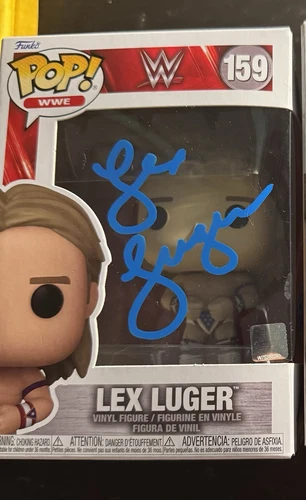 Lex Luger Autographed & Inscribed “2x WCW Champion” WWE Wrestling Funko Pop