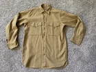Vintage WW2 USMC Military Army Wool Field Shirt