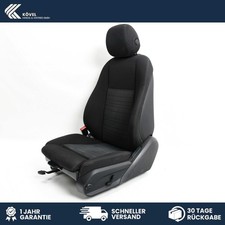 Sitz vorn links Fahrersitz Mercedes C-Klasse W205 Stoff Schwarz A0009108102