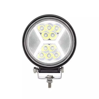 4.5'' 24 LED High Power 5200 Lumen Off Road Light W/15 LED White ''X'' Light Guide