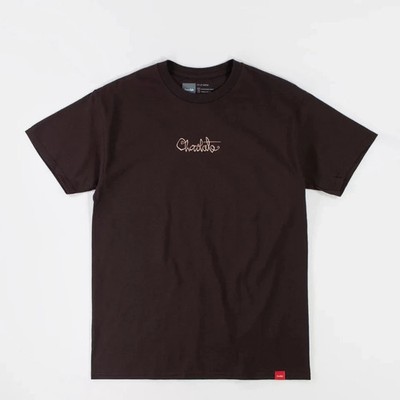 Chocolate Skateboards '94 Script S/S T-Shirt Brown Size S REFB37B1