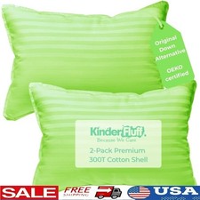 Supportive Hypoallergenic Kids Pillow Set Safe Sleep Neck Head Shoulder Comfort
