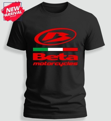 Beta Motorcycles Logo Heavy Cotton T-Shirt - USA Size