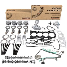 Overhaul Engine Rebuild Kit - Timing Chain Kit Camshaft Fits Toyota 2AZ-FE 2.4L