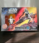 Kenner Star Wars 1995 Power of the Force Imperial Speeder Bike Collectible