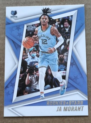 Ja Morant 2021-22 Panini Chronicles #122 Memphis Grizzlies Rookies and Stars