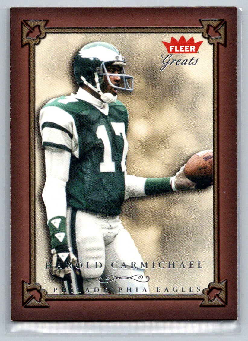 Harold Carmichael 2004 Fleer Greats of the Game Philadelphia Eagles 67
