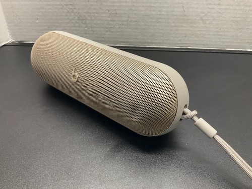 Used Beats Pill Speaker MW443LL/ A3211 Champagne Gold Bluetooth