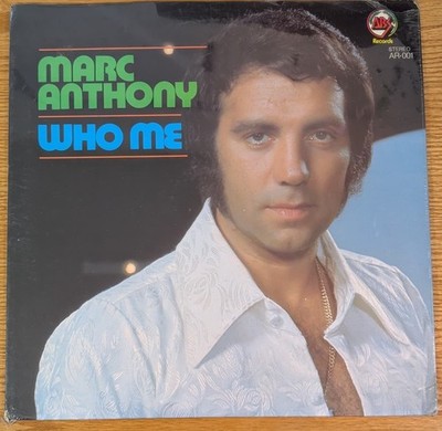 MARC ANTHONY   WHO ME -  VINYL LP - X83