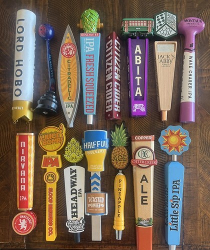 Beer Tap Handles Mixed Lot Of 15