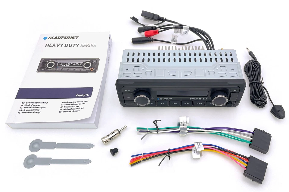 Blaupunkt Durban 424 DAB 24 Volt MP3-Autoradio DAB Bluetooth USB AUX-IN - Bild 4 von 4