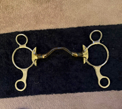 Bombers Bits Pony Tom Thumb Happy Tongue Gag Gebiss Größe 105