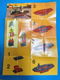 Lego 1752 Thunder Arrow Boat Royal Knight Castle Series 1996 Vintage With box