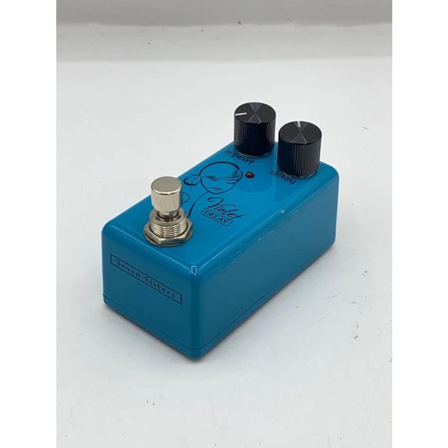 RED WITCH Seven Sisters Violet Delay Pedal 4390 Tested & Works - Image 4 of 4