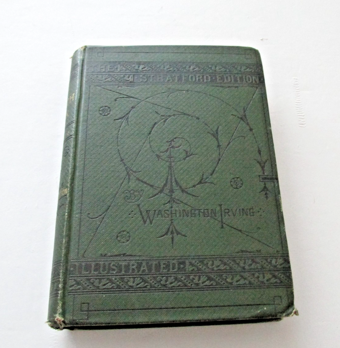 Antique Sketch Book of Geoffrey Crayon Washington Irving 1880