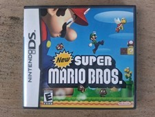 New Super Mario Bros - Nintendo DS Case  Maunual Only No Game