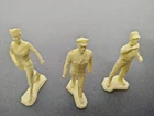 MARX AIRPORT cream playset figures lot #4 JETPORT PEOPLE PLANES AIRLINE vintage
