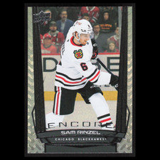 Sam Rinzel #E-176 2025 Upper Deck Encore Chicago Blackhawks Hockey Card NHL NM