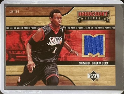 Samuel Dalembert - Jersey Patch - 2006-07 Upper Deck Hardcourt - Game-Used 
