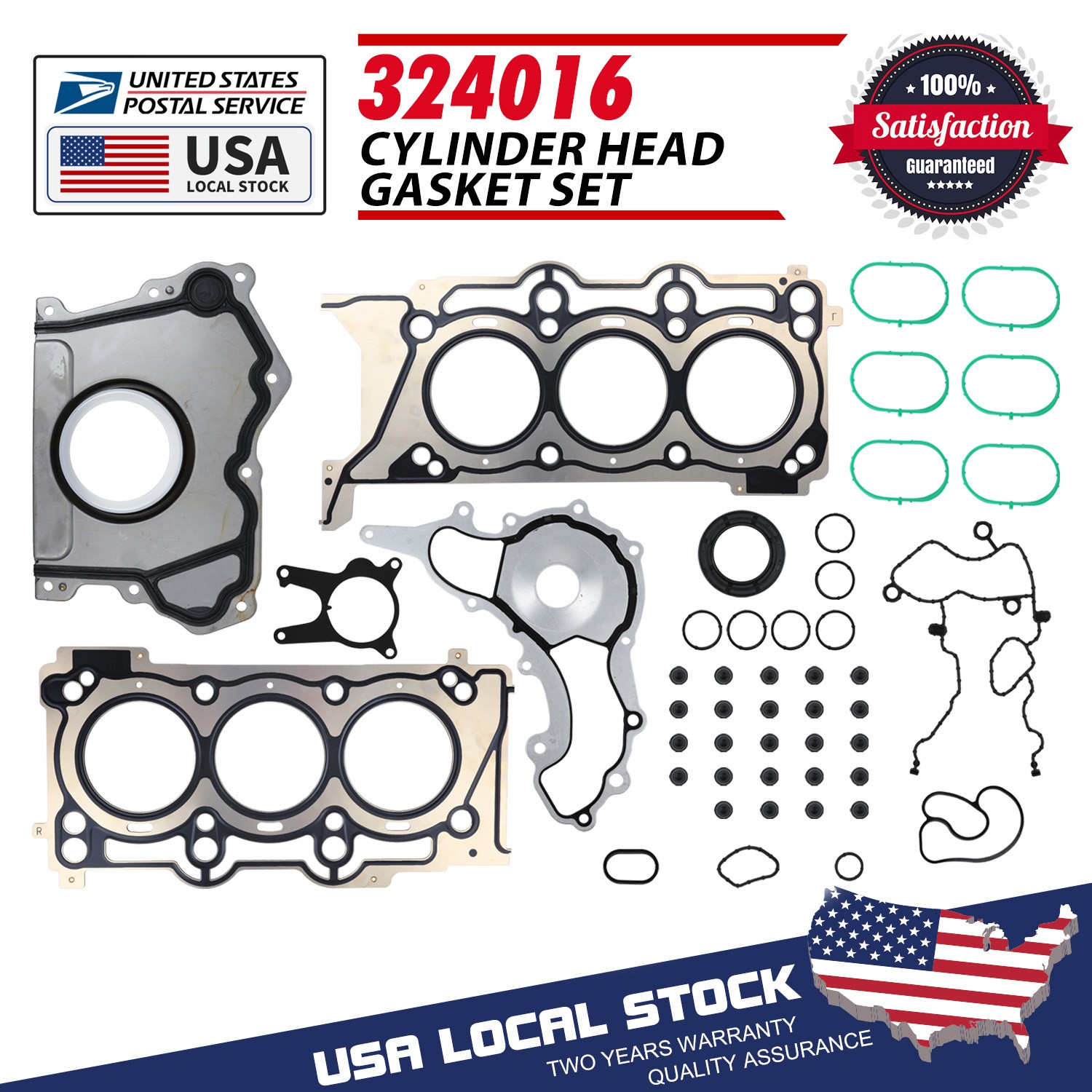 Engine Gasket Rebuild Kit For Maserati Ghibli Levante Quattroporte 3.0T V6 NEW
