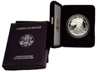 1990-S Proof Silver American Eagle - No COA