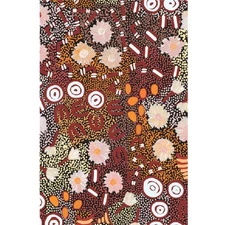 TEA TOWEL, KITCHEN TOWEL - ABORIGINAL - MICROFIBRE - SAMANTHA - AUSTRALIA, GIFT