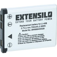 Batterie pour Nikon Coolpix S700 S600 S570 S510 S5100 S60 S500 S520 700mAh 3,7V