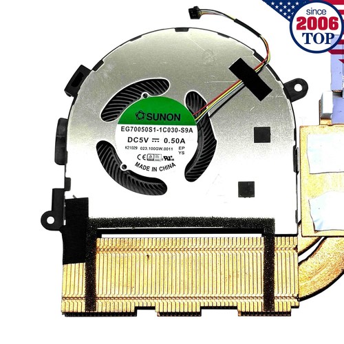 5H40S19977 New fan with heatsink for Lenovo Yoga C940-15IRH 81TE 5V - 第 2/4 張圖片