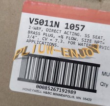1x New Honeywell V5011N1057 V5011N 1057 DN20 Electric Control Valve