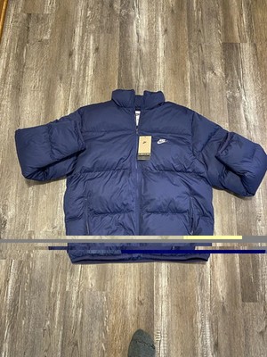 Nike Sportswear Club Puffer Jacket Therma-FIT Navy Men's Size XL IO2138-410