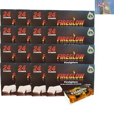 Effortless Firelight with Fireglow 24-Pack Safe and Reliable Firelighters 1.17 per lighter