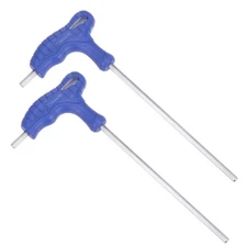 T-Handle Hex Key 5mm Metric T-Key Wrench for Auto Maintenance, 2pcs