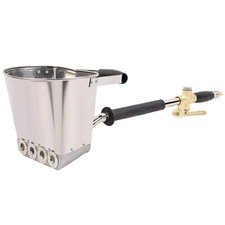 4 Jet Pneumatic Cement Stucco Sprayer Gun Plaster Mortar Automatic Air Pantin...
