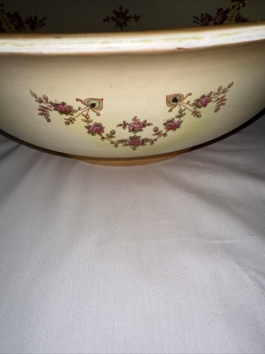 Vintage Antique Large Crown Devon Fieldings 40cm Wash Bowl - Picture 6 of 15