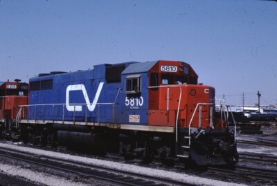 CV Central Vermont EMD GP38 Kodachrome original Kodak Slide