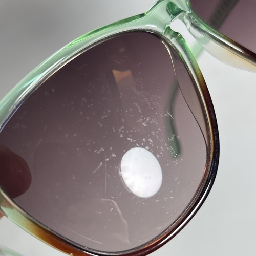 Gafas de sol eléctricas Encelia verde menta marrón marcos desvanecidos lentes marrones con estuche - Imagen 9 de 10