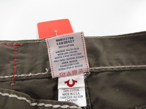 TRUE RELIGION MEN'S RICKY SUPER T JEANS TAG SIZE 34 #G329 - Picture 9 of 11