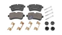 Scheibenbremsbelagsatz Mit ZubehöR DT Spare Parts 7.92618 W:141Mm S:21Mm H:72Mm