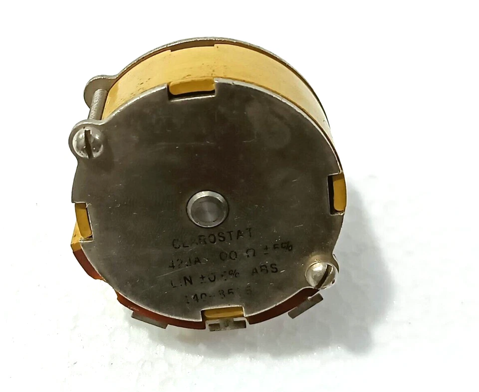 42JA-500 Honeywell Clarostat 500 Ohm Präzisions-Potentiometer USA - Bild 2 von 4